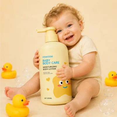 Custom logo Shea Butter Vegan Natural Organic Paraben Free Moisturizer Baby Skin Care Lotion Baby Lotion