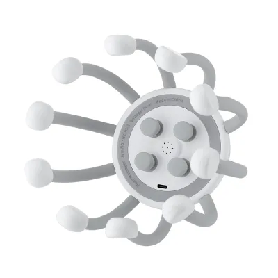 Head Massage Machine Head Relax Spider Silicone Claw Vibration Scalp Wireless Octopus Electric Head Massager