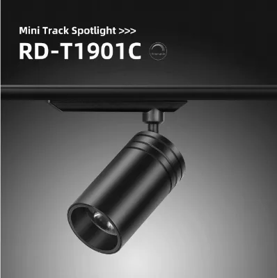 Customization Factory Price DC 12V Mini Magnetic LED Aluminum Track Spot Light 3000K/4000K/6000K Color Temp Dimmable Modern