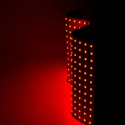 24V Flexible RGBW LED Sheet 288PCS LED Chips Soft LED Lighting Panel for Wedding Party Exhibition Stage Background Decor