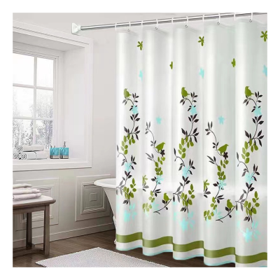 Shower Curtain Waterproof Mildew Resistant Thickened Bathroom Curtains