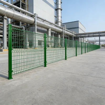 MaiFa 3D Curved Wire Mesh Fence Anti Climb Security for Highway Airport Factory Durable Easy Installation Fence Panels