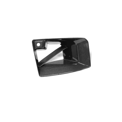 Carbon Fiber Front Bumper Air Intake Cover Car Bumper Air Vent Trim Accessories
