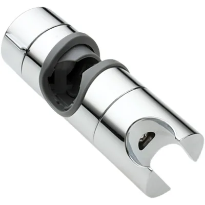 Direct-clamping Non-removable Modern Minimalist Shower Arm Bracket 360 Rotation; Drill-free Adjustable Round-rod Shower Head
