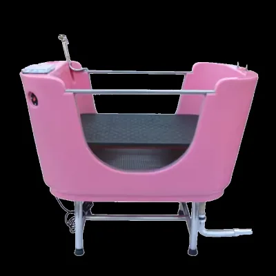 Pet Cleaning and Grooming Bathtub Dog Ozone Bathtub Plastic Electric Dog Grooming Plastic Pet SAP Bathtub with Heating Function
