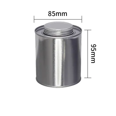 Customized Round Metal Cans, Food Grade Tinplate, Coffee Bean Tea Cans, Multi Size Pet Food Packaging Iron Cans