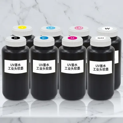 New High Quality Weak Solvent UV for Cmykw Xp600 Tx800 I3200 Print Head 250ml Digital Printing Oasis Model Oasis-UVIK