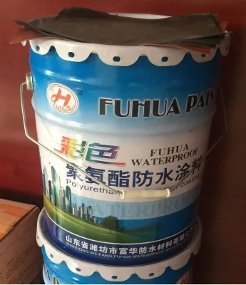 Roofing PU Waterproofing Coating with Green Environmental Protection and Chinese Design for Roofs