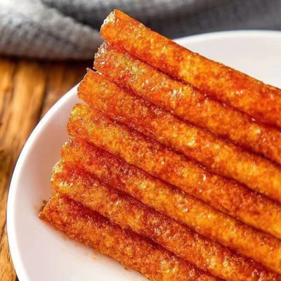 China Supplier Hot New Product Latiao Seasoned Flour Food Snacks Spicy Gluten Big La Tiao Spicy Chinese Food Frozen