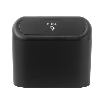 Multi-Function ABS Car Trash Can & Hanging Door Storage Box Interior Accessories Bucket for Chair Back
