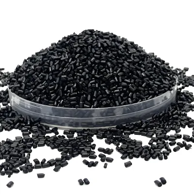 Flame Retardant Stabilizer ABS Masterbatch Plastic Black Color Masterbatch