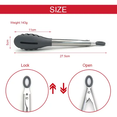 Silicone Hand Grip Pasta Fork and Ladle Spoon Set with Non-Stick Finish Oven Safe