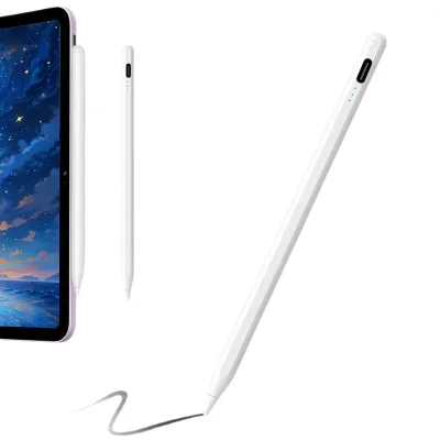 Compatible for iPad for for Magnetic-Charging Metal Capacitive Stylus ZD02 Pressure Sensitivity Portable Design