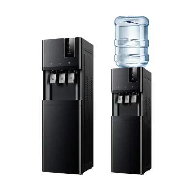 Wholesale Electric Plastic Top Loading Compressor Cooling Freestanding Water Dispenser Hot Cold Water for Hotel Household Use