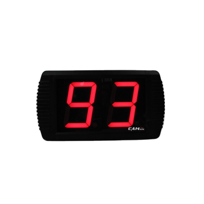 [GANXIN]4 Inch 2 Digit Red Tube Hour Counter Horse Use Days Hours Minutes Seconds Countdown/Count up