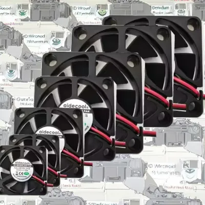 ADC Brussless 12V/24V DC Axial Cooling Fan Silent Electric ODM for PC CPU Laptop Industrial Equipment with Heat Sink Radiator