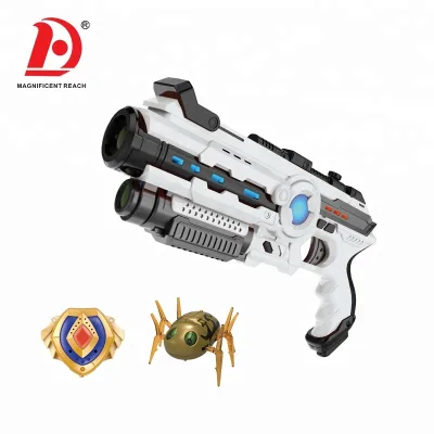 HUADA 2023 Wholesale Interactive Electronic Battle Toy Gun Electric Laser Gun Toy for Children