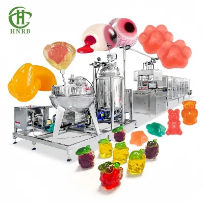 Fully Automatic 3D Multifunctional Vitamin Pectin Gelatin Starch Jelly Candy Production Line Gummy Bear Making Machine