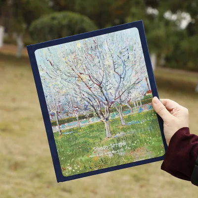 Wholesale Vintage Art DIY Handmade Photo Album Book Self-Adhesive Baby Loose-Leaf Storage Photo Albums