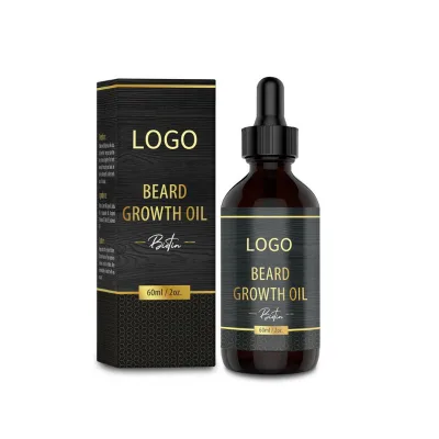 Private Label Beard Growth Oil Thickener & Conditioner Beard Oil for Men Growth Natural Beard Growth Serum for Facial Care Man