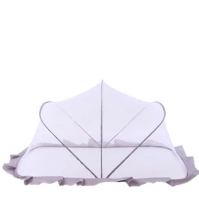 Factory Supply White Baby Crib Netting Special Design Folding Storage Effective Insecticide Treated Mosquito Net Children Adults
