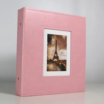 Factory Direct Large Capacity Wedding Family Photo Album Scrapbook with Custom Size Storage Memorial Game Card Use Printed Logo