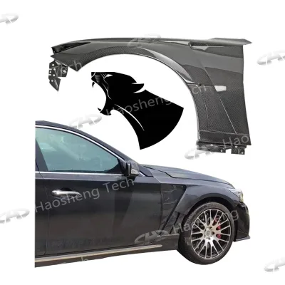 Carbon Fiber Car Body Parts for Infiniti Q50 Vented Front Fender Flares Body Kit Accessories Bumper