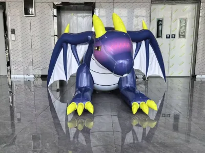 Sexy PVC Inflatable Shy Flying Dragon Doll Balloon,adversting Dragon Girl Doll with Sph,high Quality Customized Doll