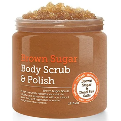 Wholesale Korea Skin Whitening Body Scrub Organic Vegan and Brown Sugar Exfoliating Scrub