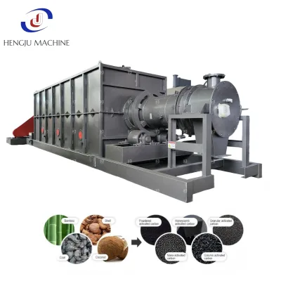 High Efficiency Activated Carbon Making Machine Palm Shell Carbonizer Furnace Energy Saving Low Fuel Consumption
