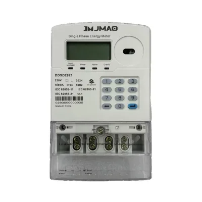 Vietnam Philippines Bangladesh Cheapest Integrated Single Phase Prepaid Electricity Meter Smart Lorawan Compteurs Electriques