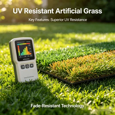 In Stock UV Resistant Artificial Grass Turf Sample PE PP Material for Football Soccer Field Bulk Engineering Projects
