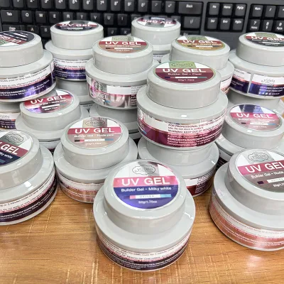 24colors Nude Solid Hard Gel Builder Extension Gel Nail Resin TPO HEMA FREE OEM Building Gel Nail Polish Extension Gel
