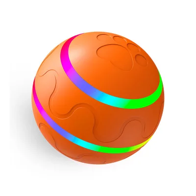 New Stock Electric Smart Toy Ball for Pet Dogs Cats Eco-Friendly Waterproof Silicone Bite-Resistant Molar-Resistant Boredom