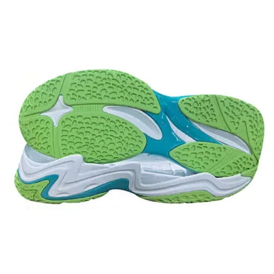 Price Negotiable EVA RB TPR Green Blue Shoe Sole Raised Block Tread Shock Absorbing Casual Sneaker Outsole OEM Custom Flexible