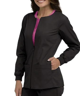 OEM Medical Scrub Sets Woolen Fabric Polyester/Cotton Long Sleeves Hospital Jogger Jackets in Stock