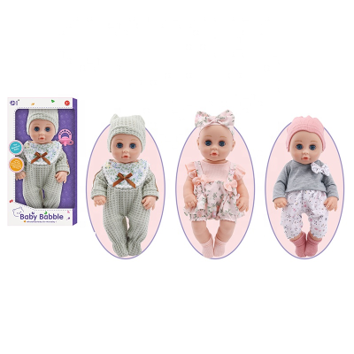 Baby Silicone Reborn Dressing Girl Dolls 30cm Pretend Play Toys Reborn Baby Dolls Girls