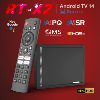 Elebao RT-X2 Android TV BOX Realtek RTD1325 4GB DDR3 eMMC 64GB AISR AIPQ 4K Android TV Box