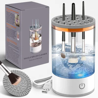 2026 Cheap Price Electric Make up Brush Cleaner Automatic Cleaning Brush Cleaning Machine