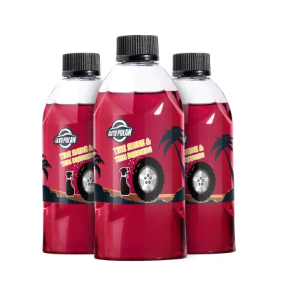 AutoPolan Auto Tire Shine & Trim Dressing Spray 1L/4L/20L Wholesale Extreme Super High Shine Long Lasting Effect for Auto Tires