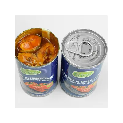 Wholesale Best Automatic Pacific Mackerel Fish Canned Sardine in Tomato Sauce Paste