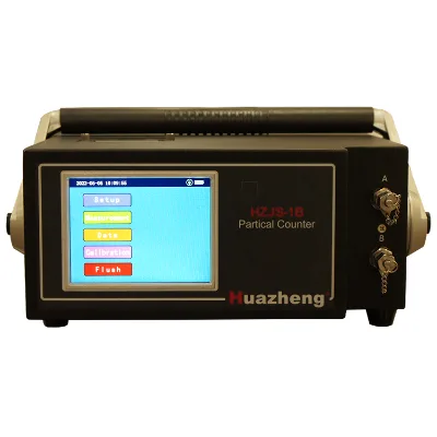 Oil Particle Counter Automatic Portable Lubricating Oil Particle Analyzer With Digital Display Unit for Lab Work Use