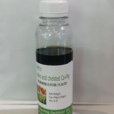 Amino Acid Chelate Ca Mg Organic Liquid Fertilizer Crops Nutrition