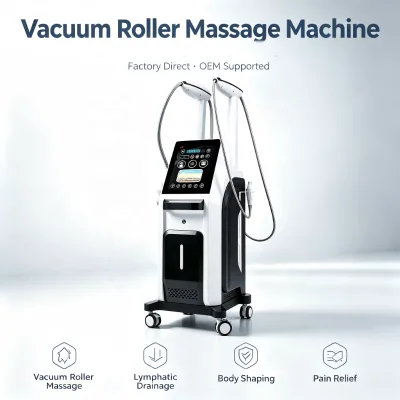 Vacuum Roller Body Massager Anti-Cellulite Muscle Relax Pain Relief Spa Beauty Salon Contouring Machine