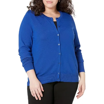 Custom OEM&ODM Winter Ladies Silk/Cotton Anti-Pilling Crew Neck Long Sleeve Knitwear Women's Shirt/Blouse Fashion