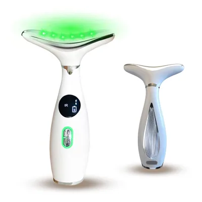 Portable Anti-aging Face and Neck Lifting Massager Microcurrent Vibration Anti Wrinkles Facial Massager USB for Face Neck Beauty