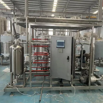 Cassman Beer Flash Tunnel Pasteurizer Machine PLC Control Stainless Steel 304/316 High Efficiency 2000 Bottles/Hour Capacity