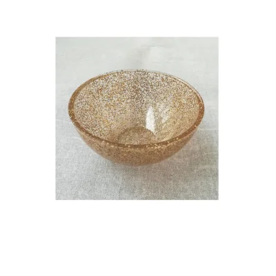 Pearlescent Hair Dye Mixing Bowl Transparent Glitter Hair Salon Treatment Tool Color Mixing Bowls for Hairdressing