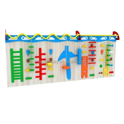 Custom Eco PE Children Sensory Climbing Wall, Preschool Indoor Physical Training Playground Equipment Manufacturer