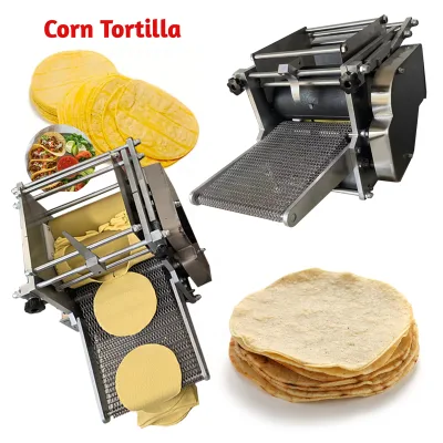 Commercial Wheat Flour Tortilla Maker Roller Making Press Machine